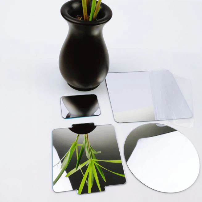Flat Mirrored Polycarbonate Sheets