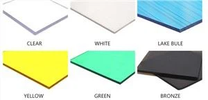 Tấm phẳng Polycarbonate góc tròn