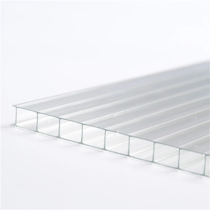 4mm 6mm 8mm 10mm 12mm Tấm rỗng hai lớp tường polycarbonate