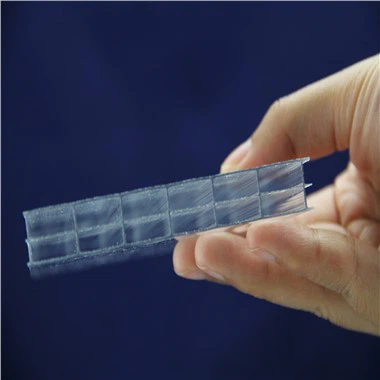 6mm 8mm 10mm UV Tấm Polycarbonate dạng tấm rỗng di động